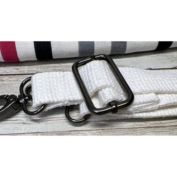 Geometric Large Tote Bag / Handmade Tapisho Design / Quality Canvas Double Strap - Picture 15 of 16